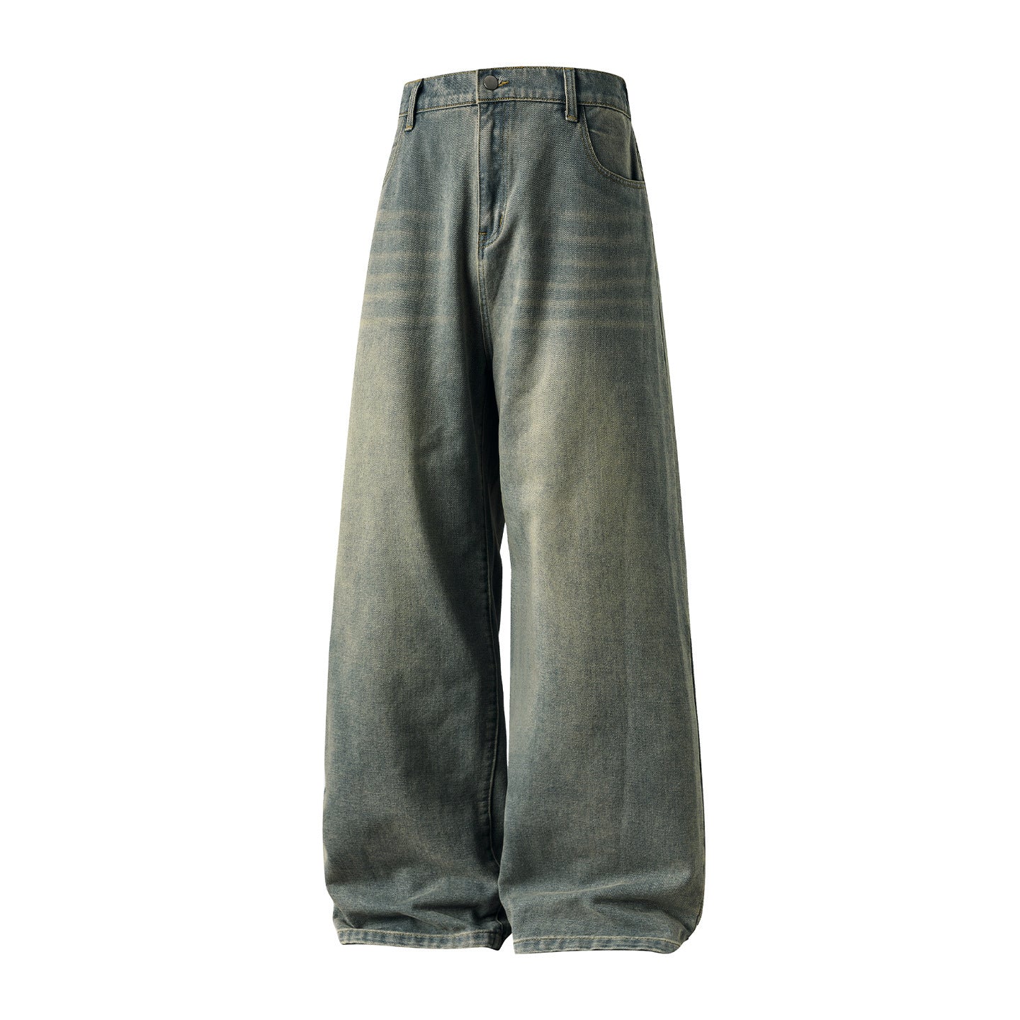 Jeans men's straight leg pants loose long pants