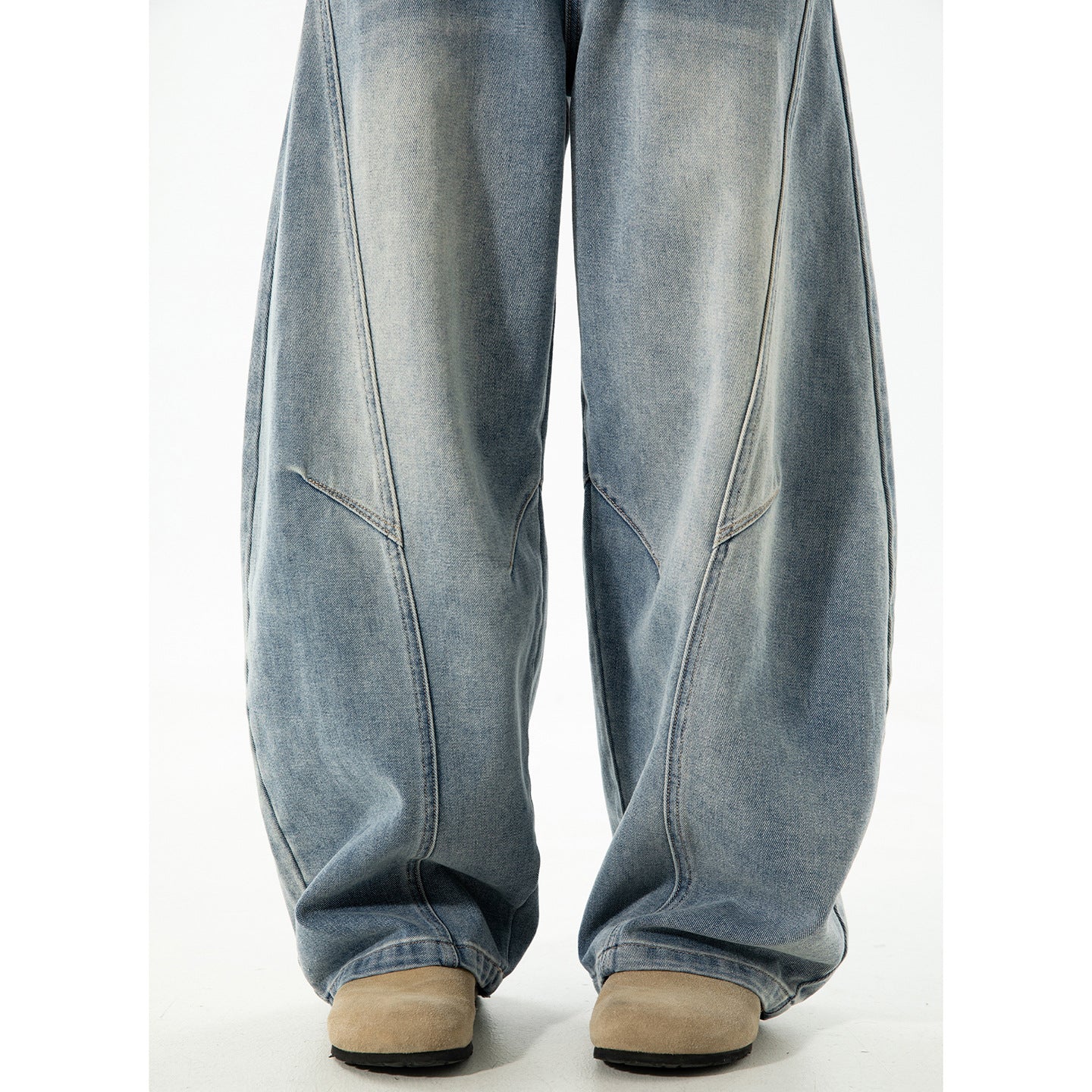 Jeans men's loose casual straight leg long pants