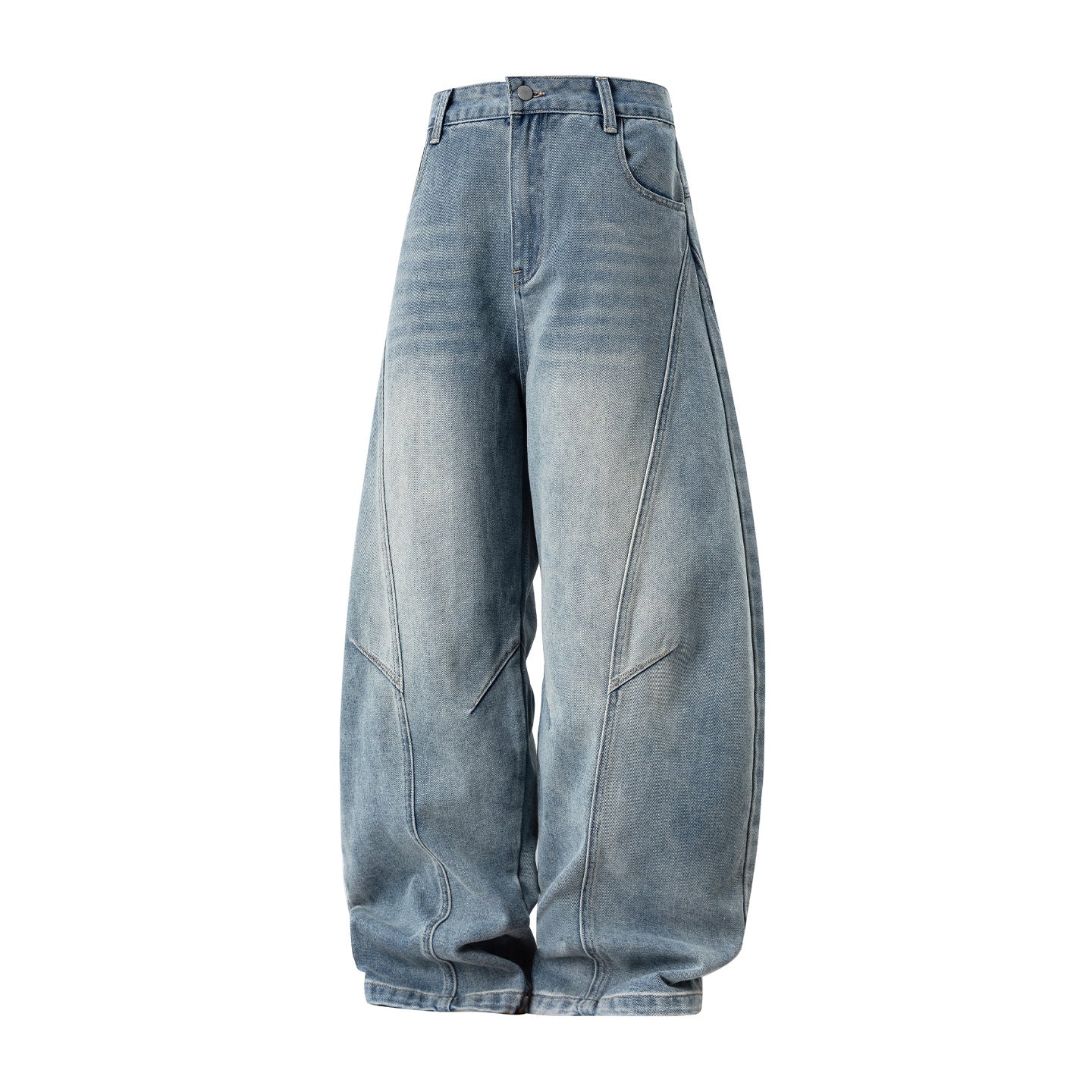 Jeans men's loose casual straight leg long pants