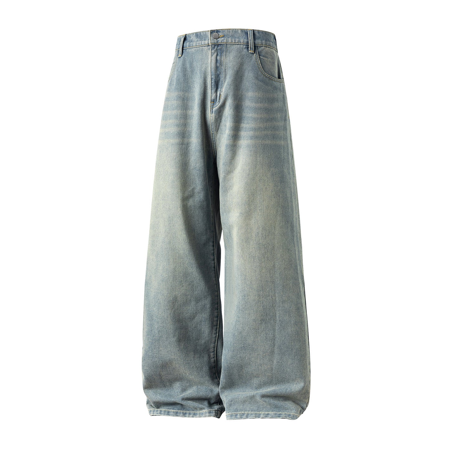 Jeans men's straight leg pants loose long pants